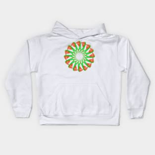 Christmas mandala Kids Hoodie